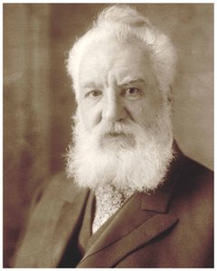 Retrato de Alexander Graham Bell, c.1920